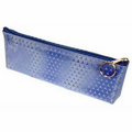 Sobre 3D Lenticular Pencil Case (Blue/ Silver Triangles)